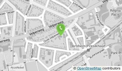 Bekijk kaart van Daphne Hogeweg Dienstverlening in Arnhem