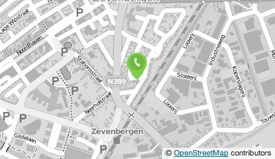 Bekijk kaart van Inga van Fessem in Zevenbergen