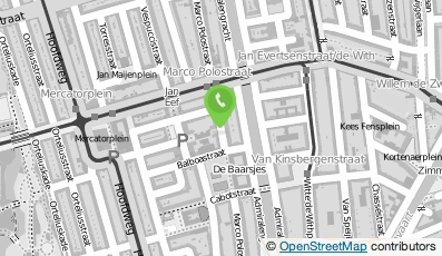 Bekijk kaart van Catoke Kramer in Amsterdam