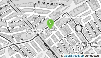Bekijk kaart van Shiatsu Praktijk 'Dong-Xi' Bart Geeve in Den Haag