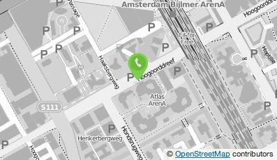 Bekijk kaart van SB Uitzendbureau in Amsterdam