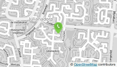 Bekijk kaart van Veenstra Bestrating Den Helder in Julianadorp