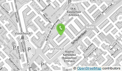Bekijk kaart van Huberton IT in Voorhout