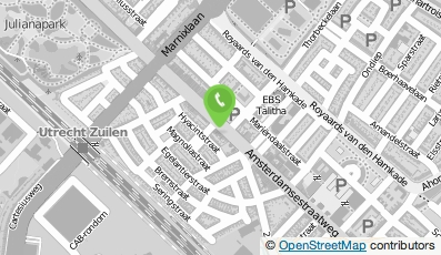 Bekijk kaart van Sufia's Knip & Massagesalon in Utrecht