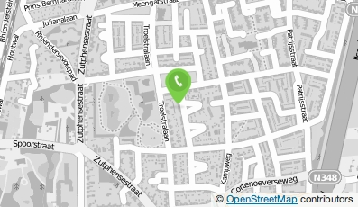 Bekijk kaart van Deco Greens in Brummen