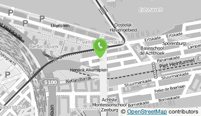 Bekijk kaart van A Plus Apartments Amsterdam in Amsterdam
