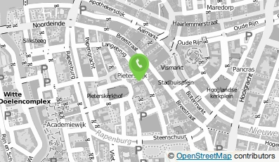 Bekijk kaart van Atelier De Zilverling in Leiden