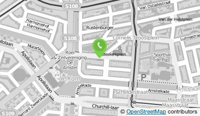 Bekijk kaart van Bip Van Den Neste in Amsterdam