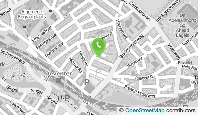 Bekijk kaart van Atelier VHGP in Deventer