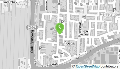 Bekijk kaart van Telecom Bergambacht in Bergambacht