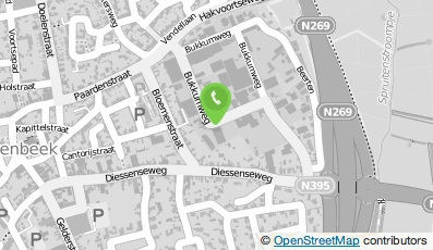 Bekijk kaart van Bandencentrum Diessen in Hilvarenbeek