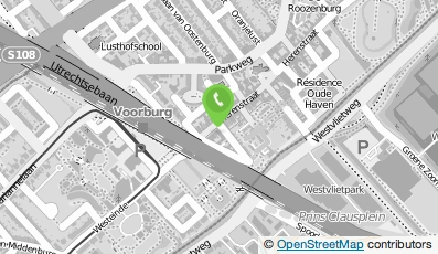 Bekijk kaart van Tabakspec.zaak Willem Visser thodn The Read Shop Express in Voorburg
