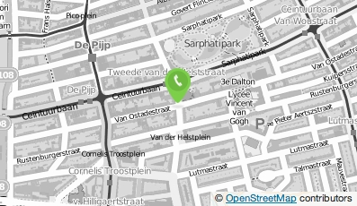 Bekijk kaart van DC de Smalen in Amsterdam