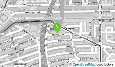 Bekijk kaart van Bouwbedrijf Busaken in Amsterdam