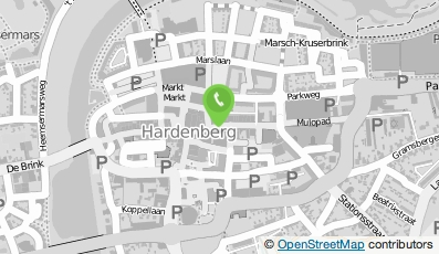 Bekijk kaart van Yalda Kaiwan in Hardenberg