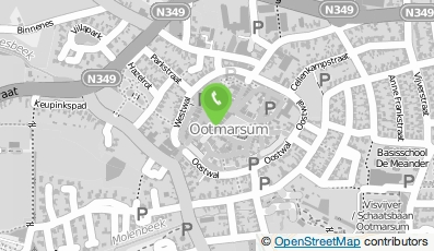 Bekijk kaart van Restaurant & Cafetaria 't Pläske in Ootmarsum