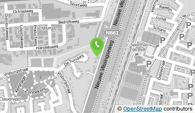 Bekijk kaart van Chiropractie Jasperse & Oonk in Vlissingen