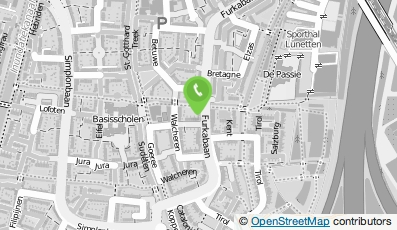 Bekijk kaart van Uitgeverij Qwerty in Utrecht