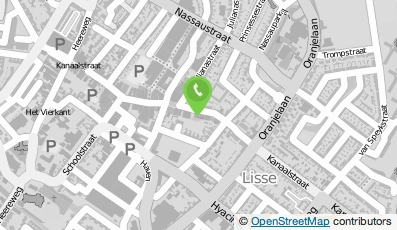 Bekijk kaart van Massage-Bollenstreek.nl in Lisse