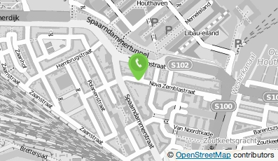 Bekijk kaart van Oficina Gabardine in Amsterdam