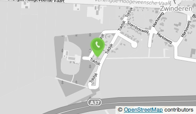 Bekijk kaart van Kooijman & Nijmeijer V.O.F. in Zwinderen