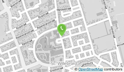Bekijk kaart van Cafetaria- Broodjeszaak Dorpzicht in Sint Willebrord