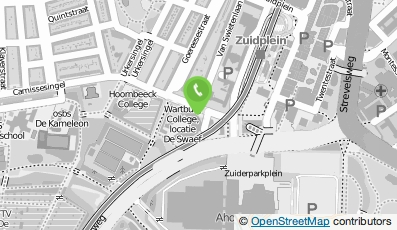Bekijk kaart van Wartburg College voor cvo op reformatorische grondslag in Rotterdam