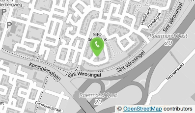 Bekijk kaart van Steenproject in Roermond