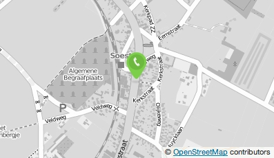 Bekijk kaart van VD Brink Woningstoffering in Soest