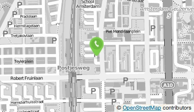 Bekijk kaart van RYA koeriers in Amsterdam