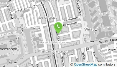 Bekijk kaart van Burger 'n Shake B.V. in Leiden