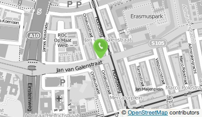 Bekijk kaart van Japanese Kitchen express in Amsterdam