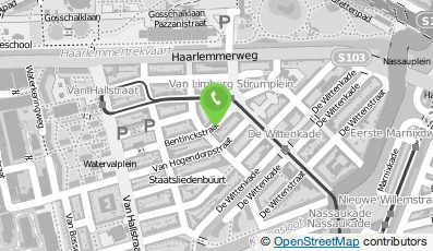 Bekijk kaart van Atelier Wolfson in Amsterdam