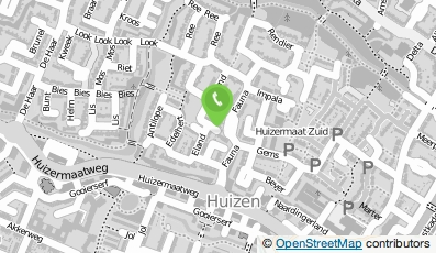Bekijk kaart van Kiddiez Factory in Huizen