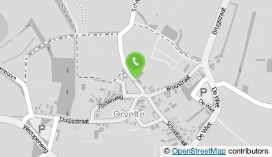 Bekijk kaart van Restaurant Orvelte B.V. in Orvelte