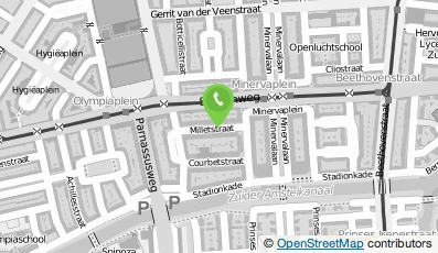 Bekijk kaart van PJM Severeijns in Amsterdam