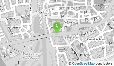 Bekijk kaart van TOF! Wonen Hardenberg in Hardenberg