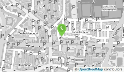 Bekijk kaart van Muziekpraktijk Simon Hoogstins in Leeuwarden