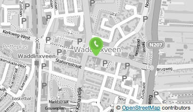 Bekijk kaart van Kracht Massage in Waddinxveen
