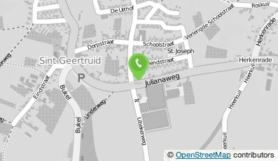 Bekijk kaart van Cafetaria het Mergelland in Sint Geertruid