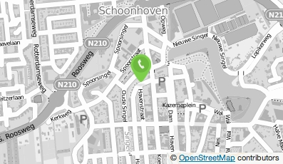 Bekijk kaart van Kinderland 't Speelhuisje B.V. in Schoonhoven