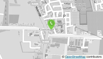 Bekijk kaart van Red Ocean Sushi Klaaswaal B.V. in Klaaswaal