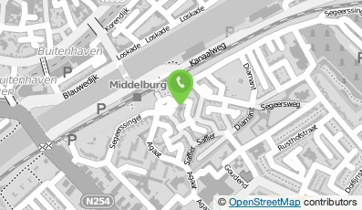 Bekijk kaart van MijnVerloskundige Middelburg e.o. B.V. in Middelburg