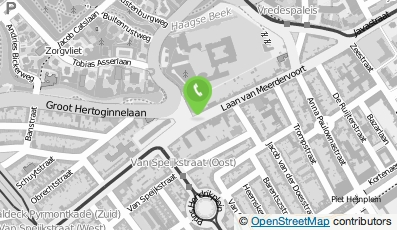 Bekijk kaart van Van Reeken Erfgoedprojecten in Den Haag