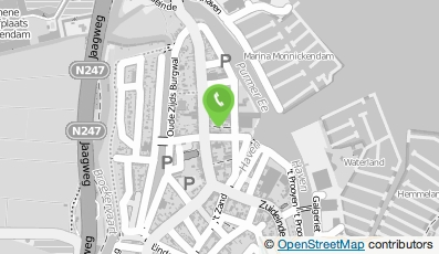 Bekijk kaart van DJG de Weerd in Monnickendam