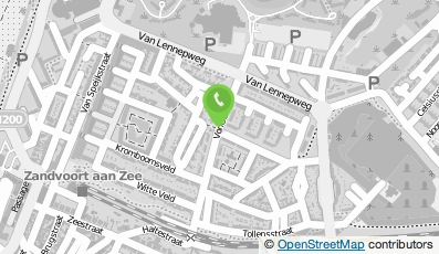 Bekijk kaart van R.P.vloeren in Zandvoort