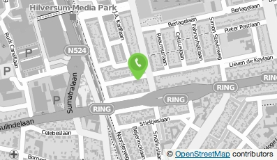 Bekijk kaart van Huvêr Office & Projects in Hilversum