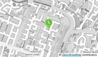 Bekijk kaart van Glow Electro in Huizen