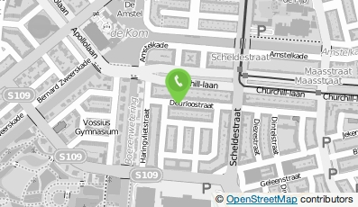 Bekijk kaart van Bouwmeesters Coöperatief UA in Amsterdam