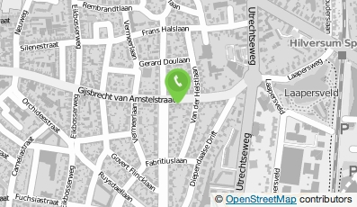 Bekijk kaart van Pedicurepraktijk Machteld in Hilversum